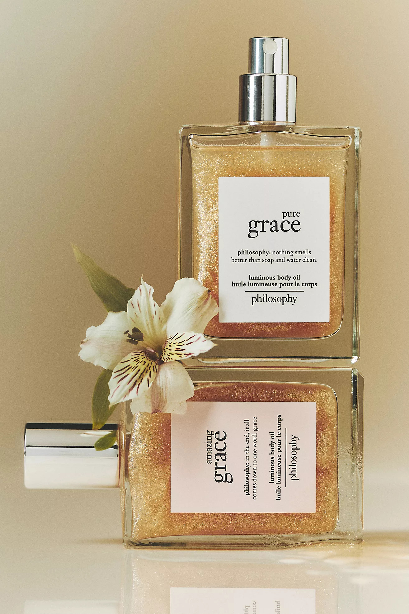 Philosophy Pure Grace Luminous Body Oil | Anthropologie (US)