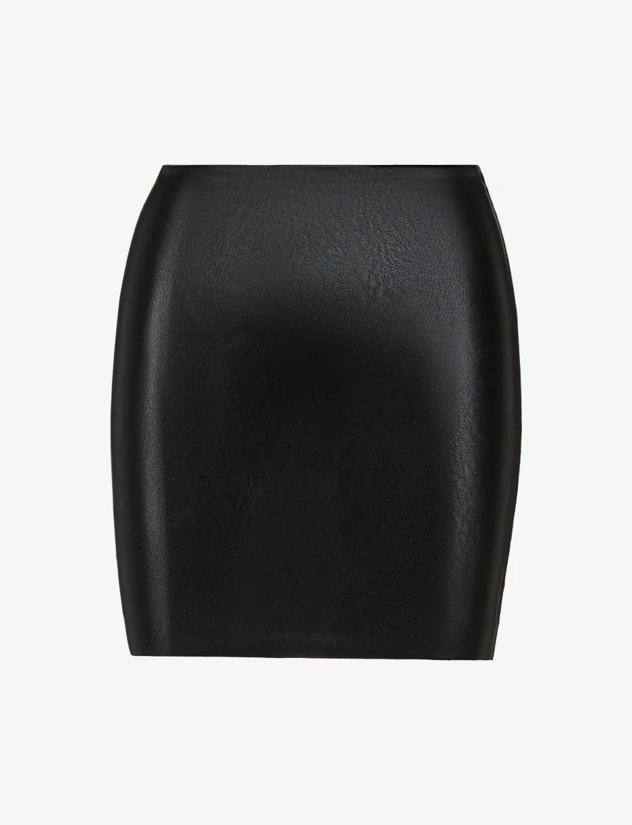 Faux Leather Micro-Mini Skirt | Commando®