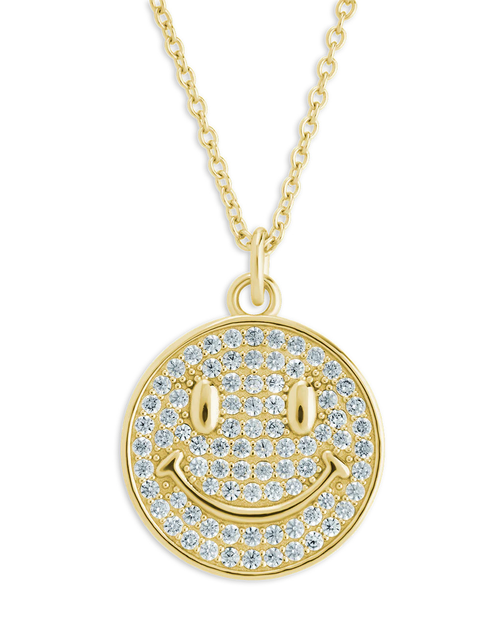 Pave CZ Positivity Pendant | Sterling Forever