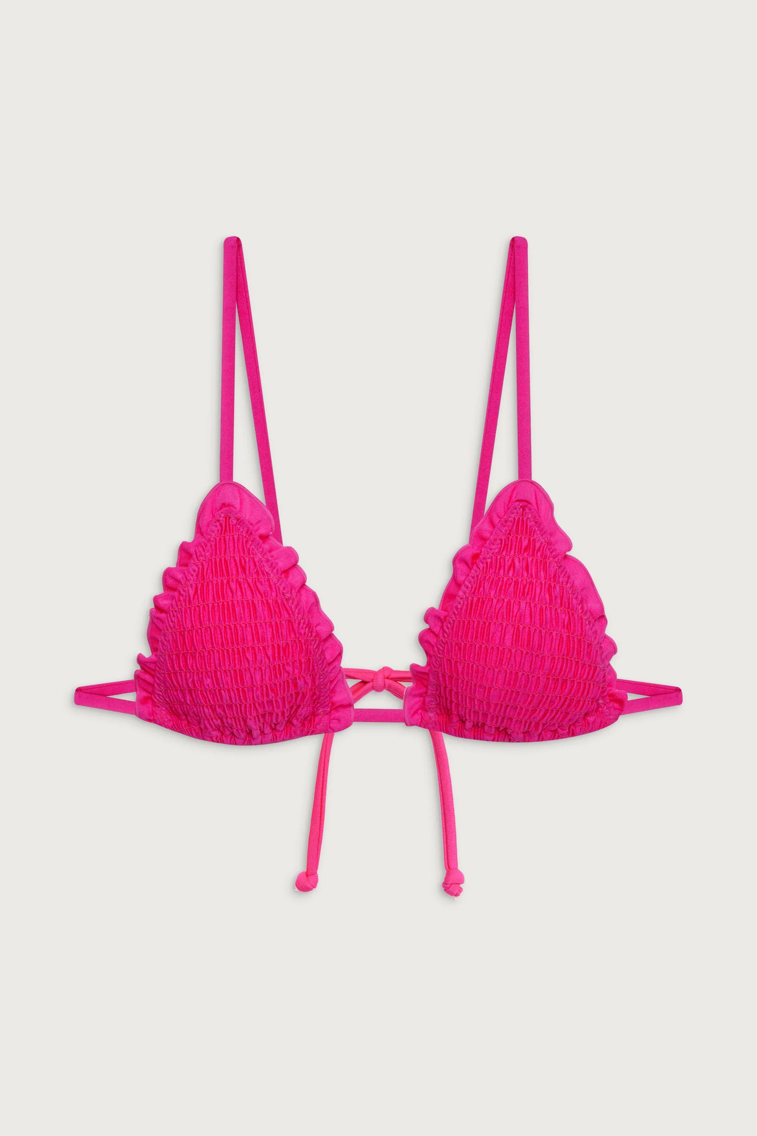 Penny Triangle Shine Bikini Top | Frankies Bikinis