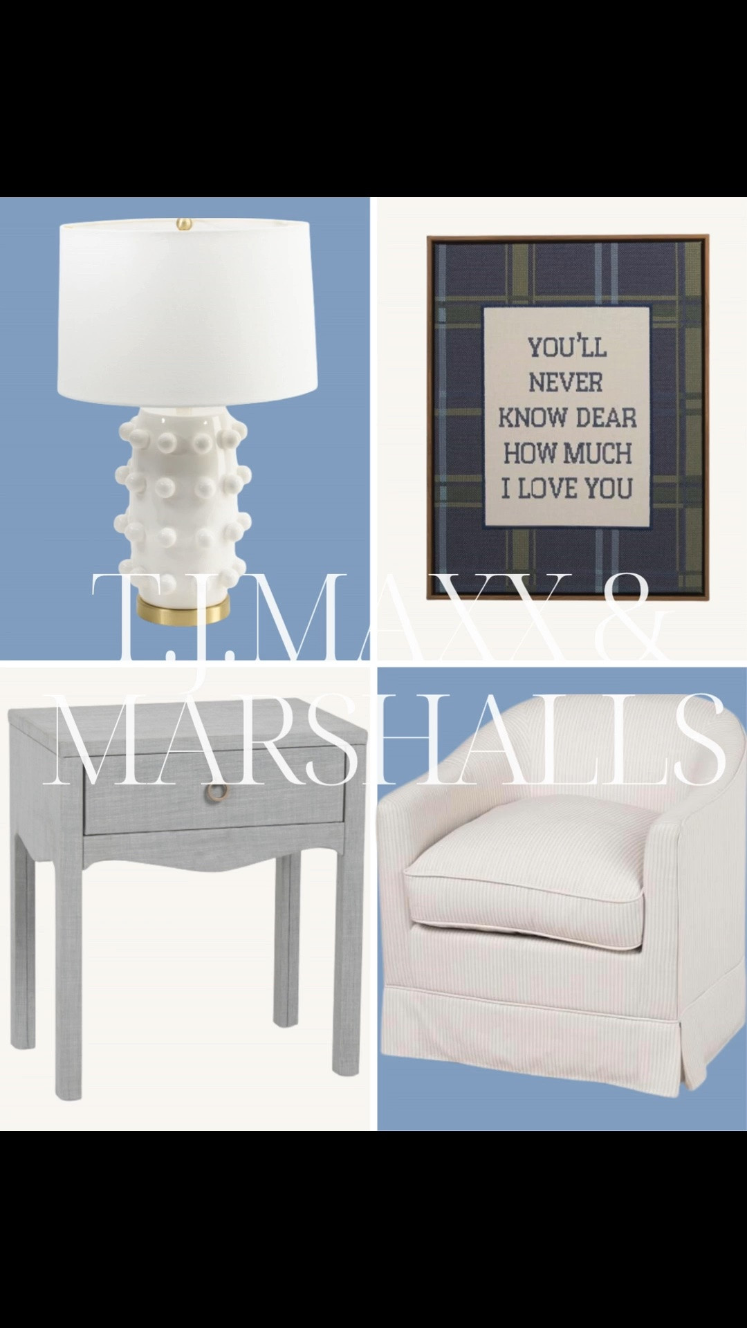 T.J. Maxx & Marshalls finds!

#LTKHome