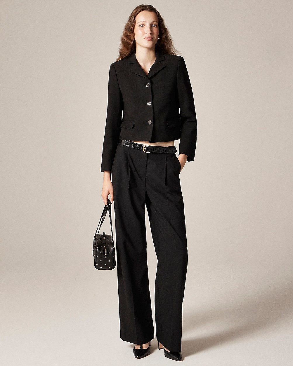 Cropped lady blazer in four-season stretch | J. Crew US
