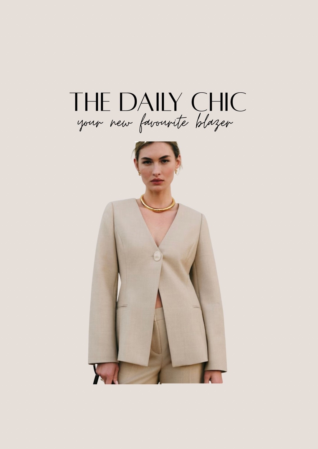 Forget everything you thought you knew about beige blazers. They are not boring, this one is beautiful! Perfect for elevated workwear, events and an easy top layer to add polish and style to any outfit  

#LTKootd #LTKWorkwear #LTKSeasonal