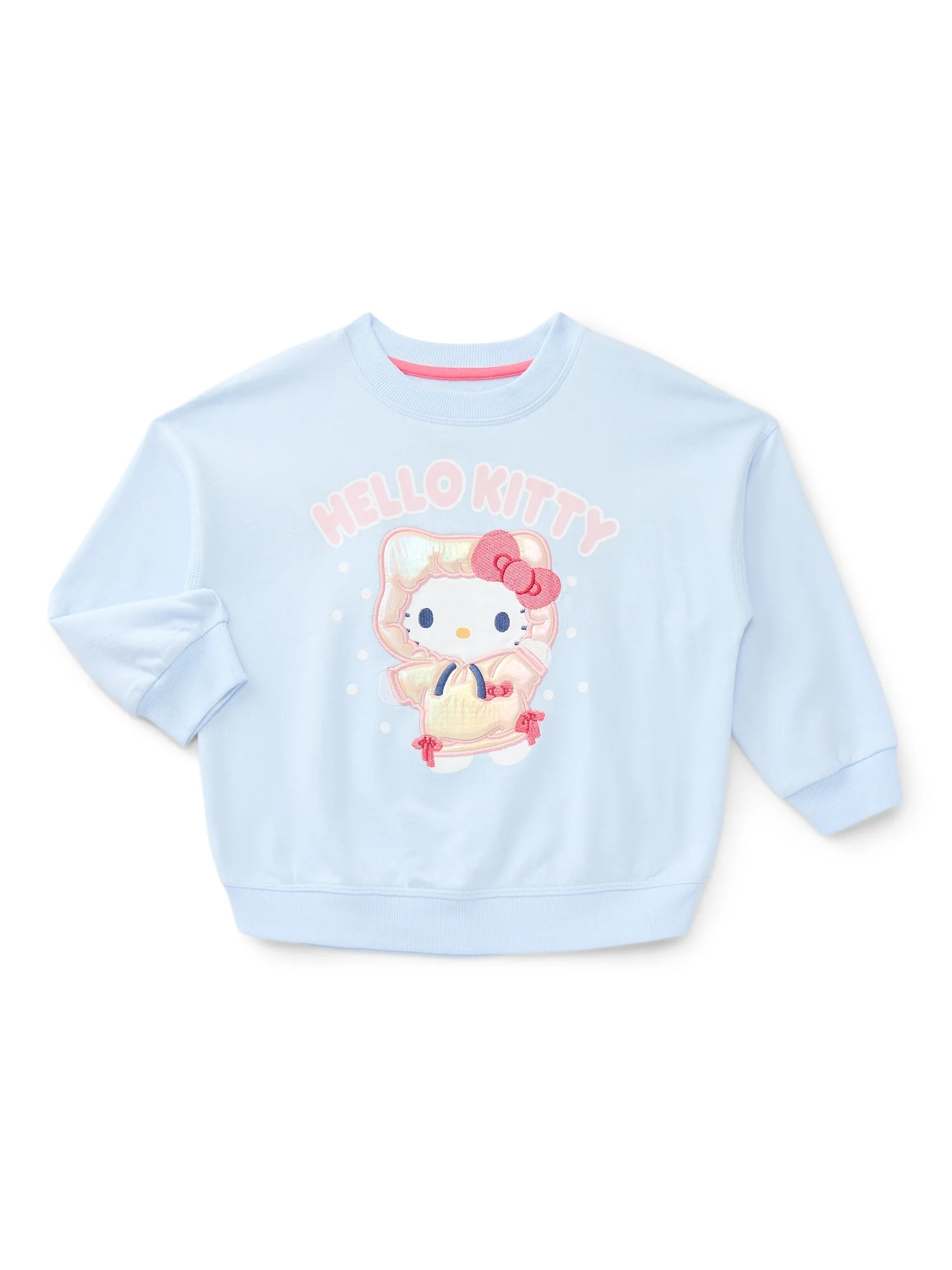 Hello Kitty Toddler Girls Holiday Graphic Sweatshirt, Sizes 12M-5T | Walmart (US)