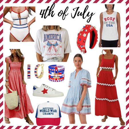 4th of July
Red, white and blue

#LTKSeasonal #LTKFindsUnder50