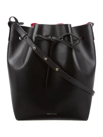 Mansur Gavriel Leather Bucket Bag | The Real Real, Inc.
