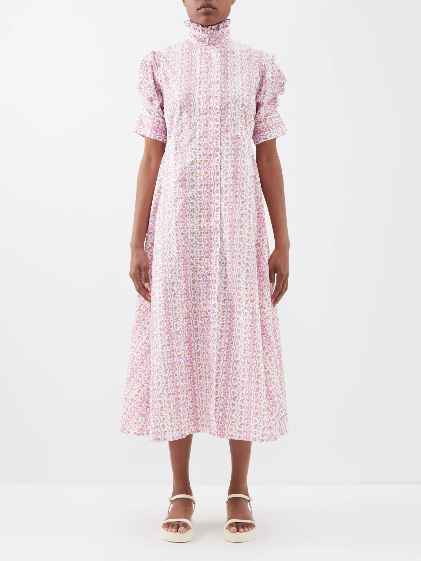 Venetia floral-print cotton dress | Thierry Colson | Matches (US)