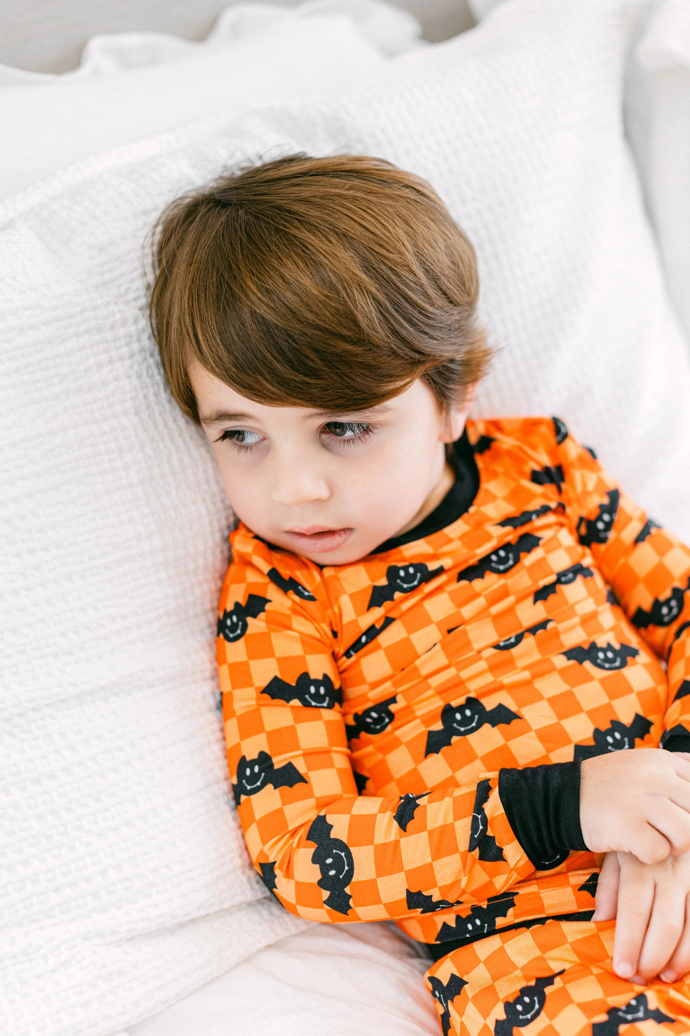 Batty Check Premium PJ Set | Poppy Kids Co