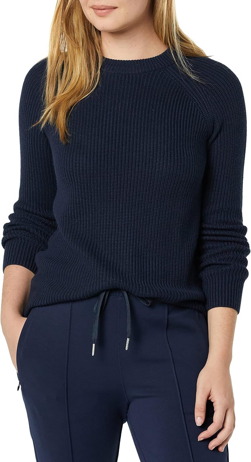 Amazon Aware Women's Rib Crew Neck Sweater | Amazon (US)