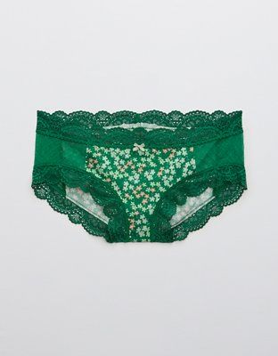 Aerie Slumber Party Lace Shine Boybrief Underwear | American Eagle Outfitters (US & CA)