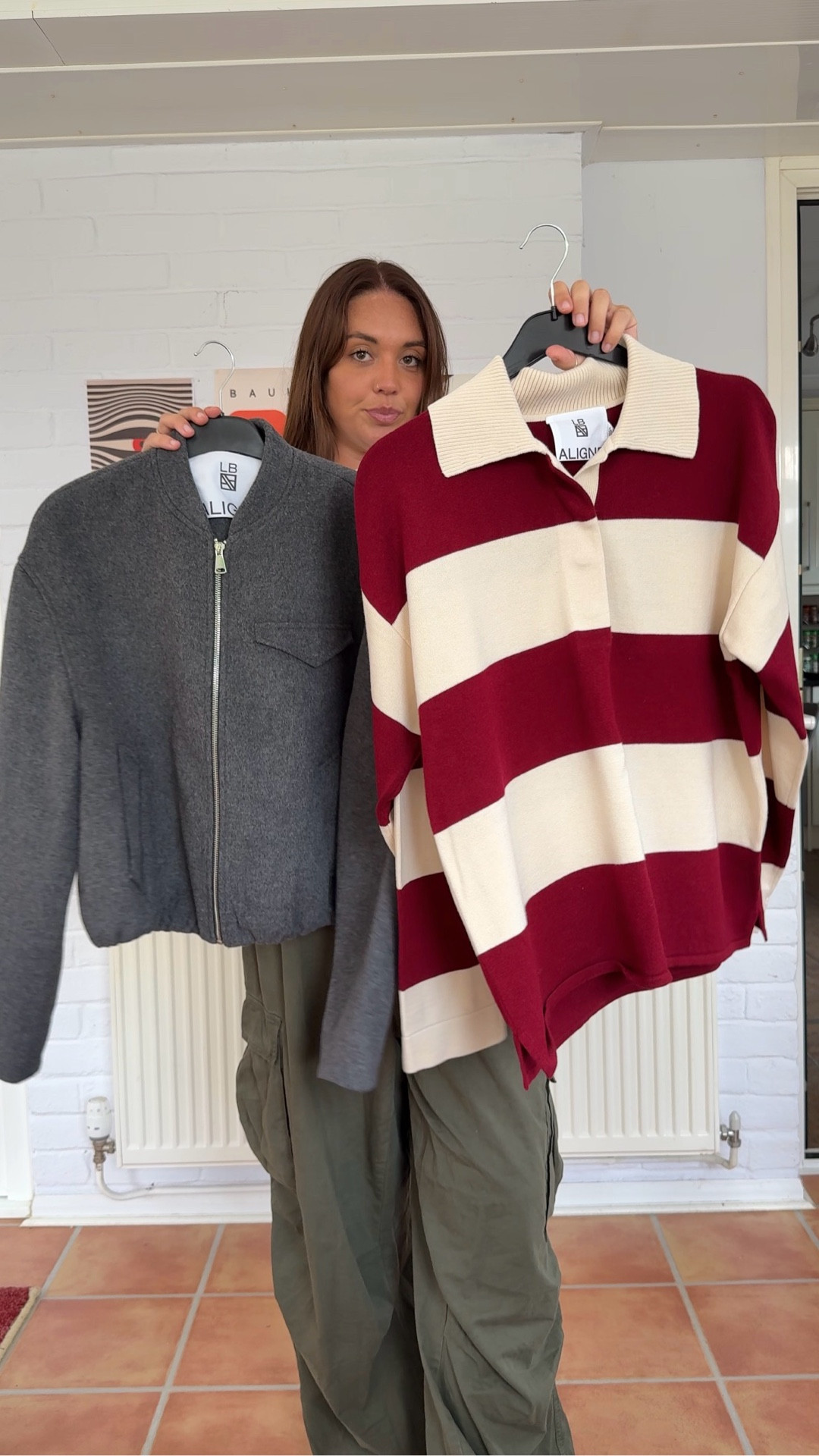 Styling my pieces from the Lucy Bronze x ALIGNE collection

#lucybronze #aligne #woso #tomboyoutfit #tomboyfemme #woolblend #wooljacket #bomberjacket #rugbytop #baggypants #cargopants #nikeshox 

#LTKuk #LTKautumn #LTKFashionMonth