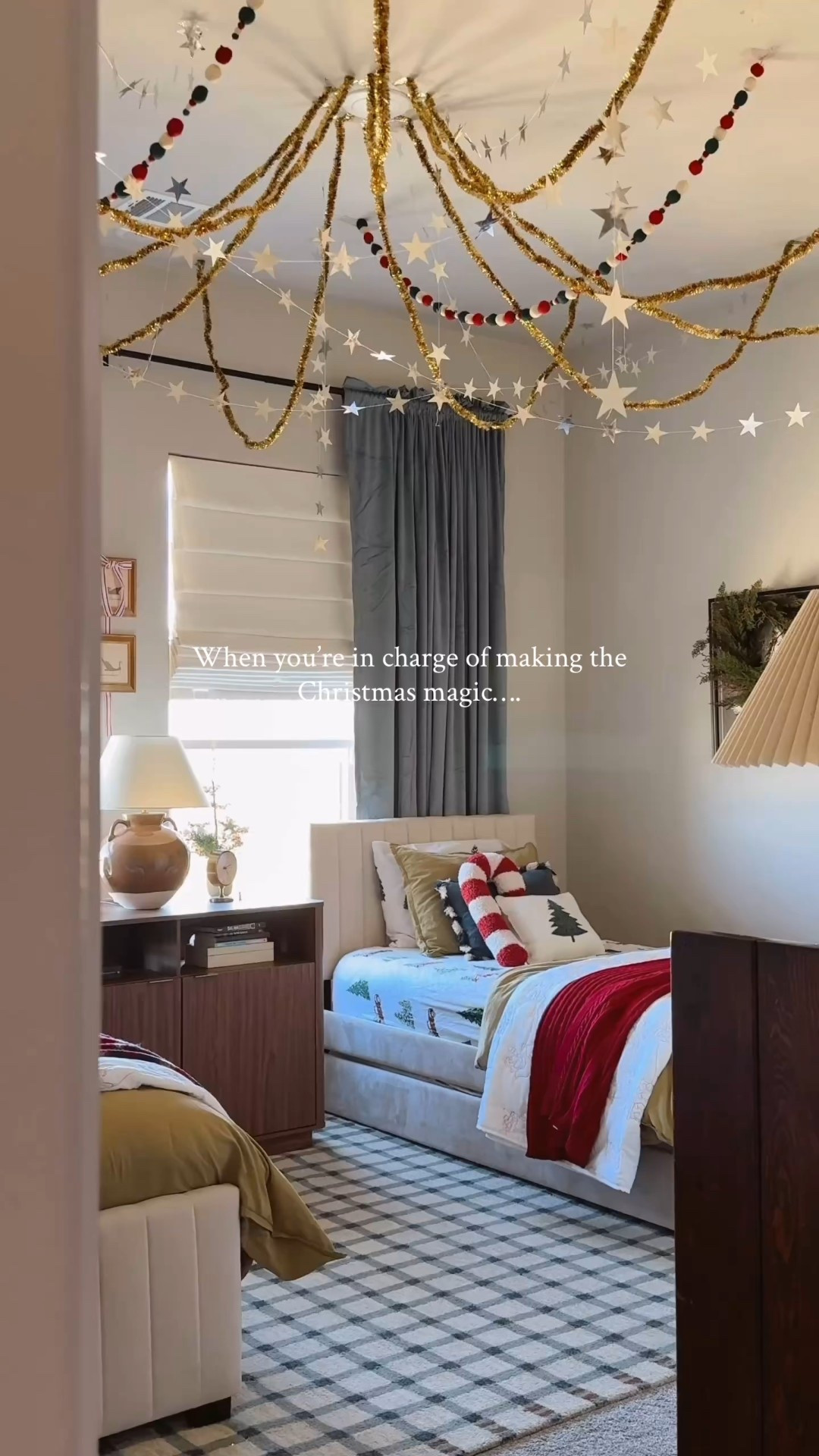 Christmas magic starts with you ❤️

Kids bedroom, holiday decor, Christmas decor, boys bedroom 

#LTKHome #LTKBaby #LTKKids