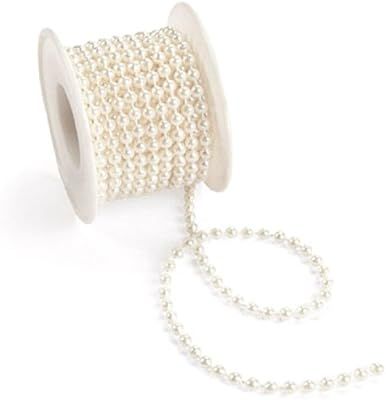 Spools Of White Pearls (25 ft) | Amazon (US)