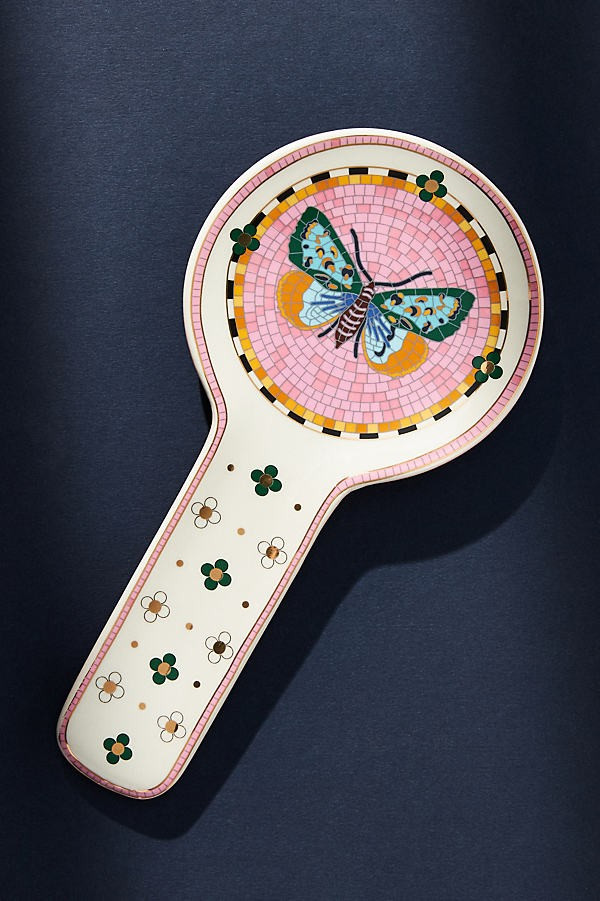 Bistro Garden Tile Spoon Rest | Anthropologie (US)