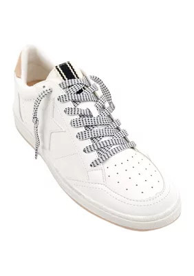 SHUSHOP Women's Paz Low Top Sneakers, Sand, 9.5M | Belk