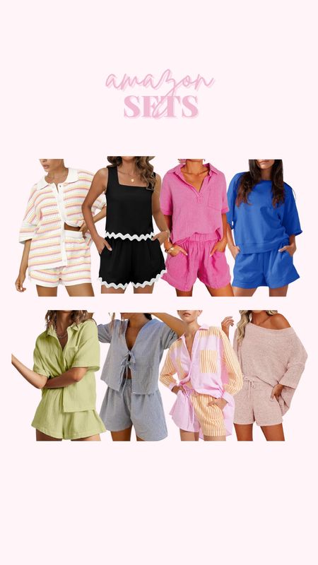 Amazon matching sets for summer 😍☀️

Amazon fashion / Amazon matching sets / matching sets / affordable fashion / summer outfits / summer matching sets 

#LTKFindsUnder50 #LTKStyleTip #LTKSeasonal