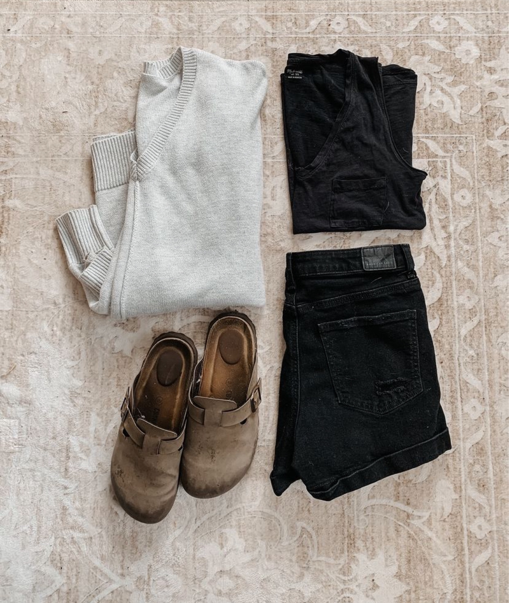 Fall outfits ☕️ 
Are my clogs perfect? No 
Are my jeans brand-new? No 
These are staples I love to have and wear again and again. 
It’s affordable and enough 🤍 
Sending you a big hug and a reminder it doesn’t have to be picture perfect 🫶🏼

#styleinspo #affordablefashion 


#LTKStyleTip #LTKSeasonal #LTKFallSale