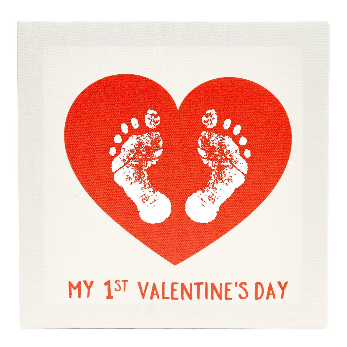 Pearhead Baby's Print Canvas - Baby's First Valentine's Day Gift | Target