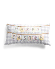 14x27 Happy Easter Banner Pillow | TJ Maxx