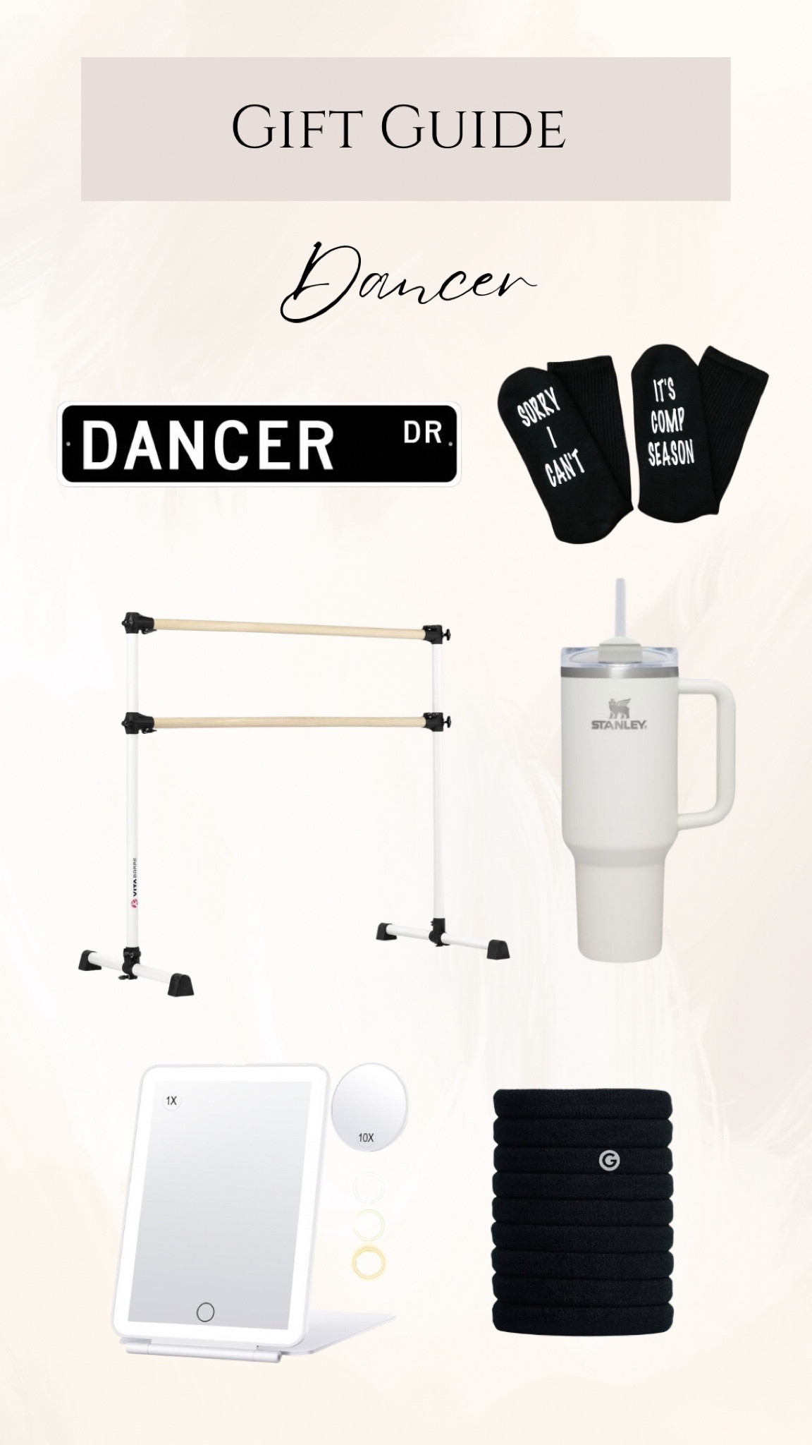 Gifts for dancers. Dancers gifts. Christmas gifts for dancers. Dancer Gift Guide. Gift Guide for dancers. 

#LTKSeasonal #LTKHoliday #LTKGiftGuide