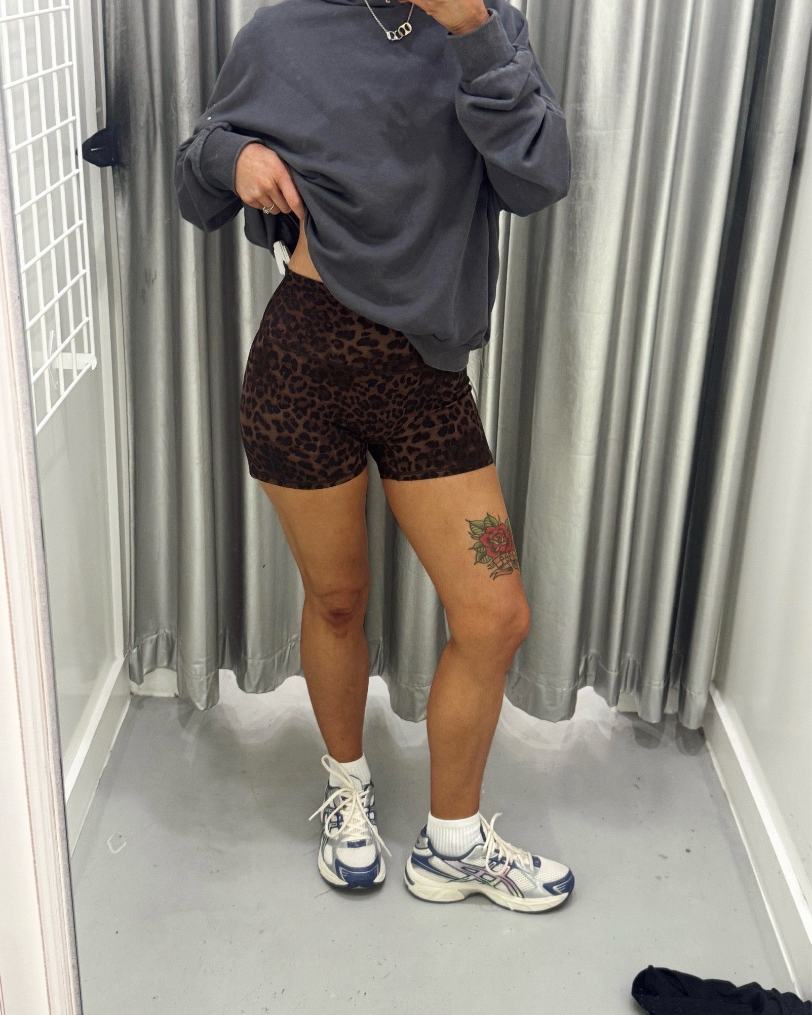 Leopard Biker Shorts 🖤