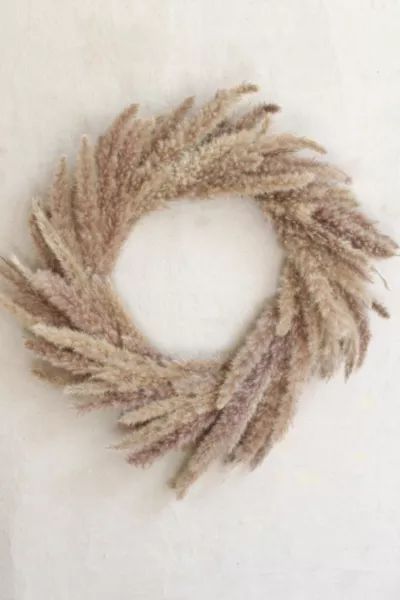 Roxanne’s Dried Flowers Pampas Grass Wreath | Urban Outfitters (US and RoW)