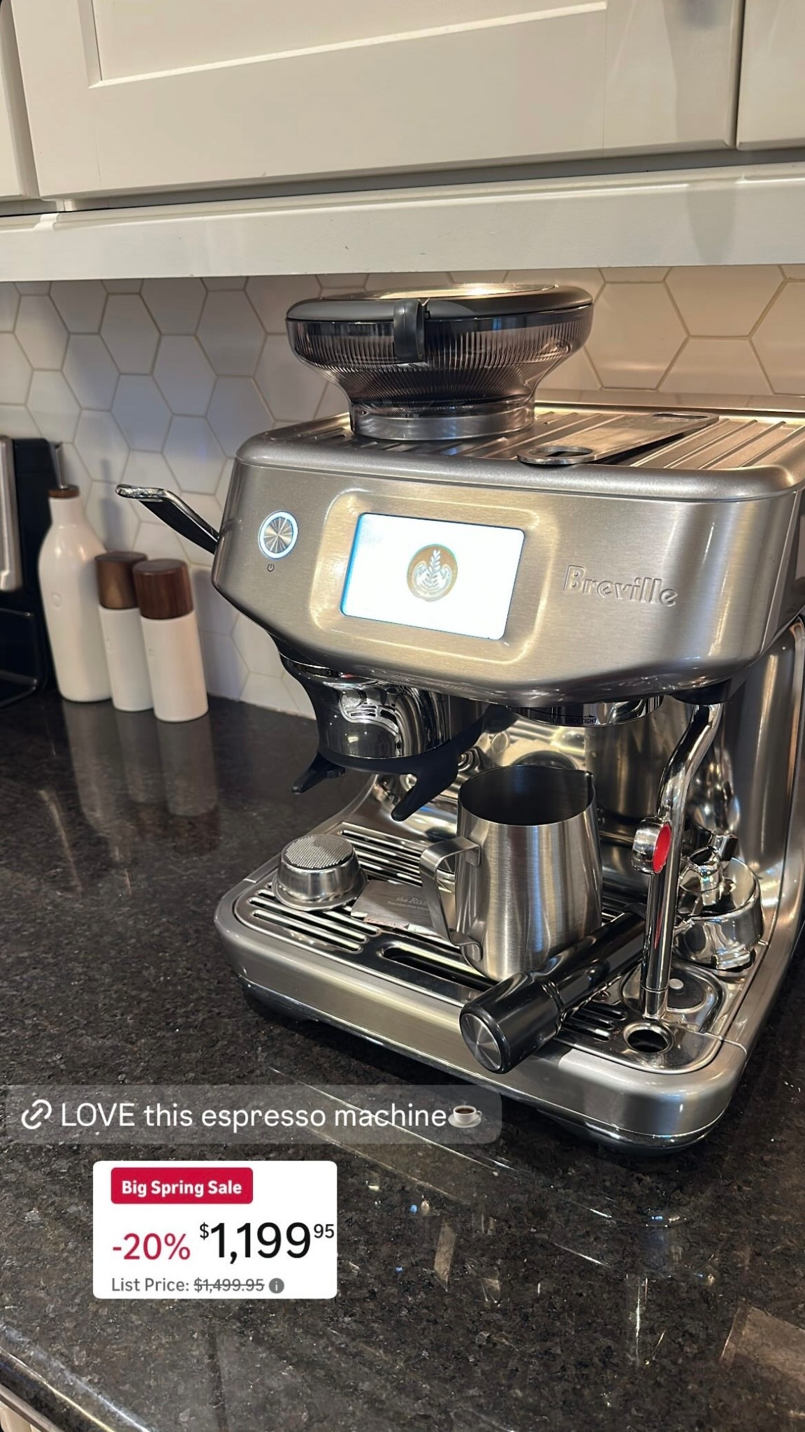 Breville espresso machine 


#LTKHome