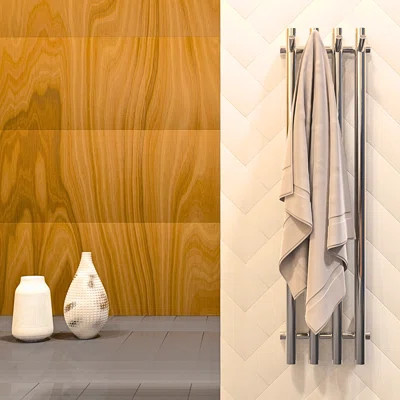 Electric Towel Warmer for Bathroom, Heated Towel Rack With Timer | Wayfair North America