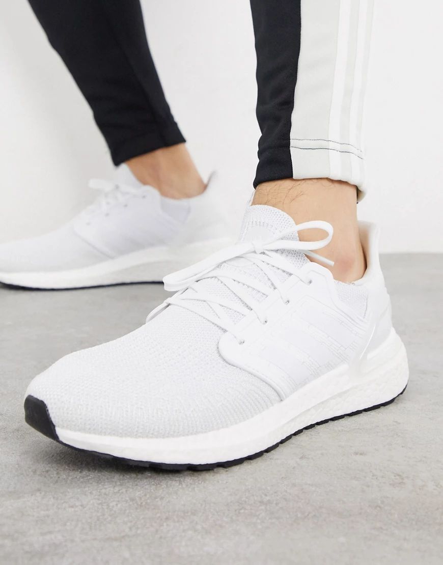 Zapatillas blancas Running Ultraboost 20 de adidas-Blanco | ASOS (Global)