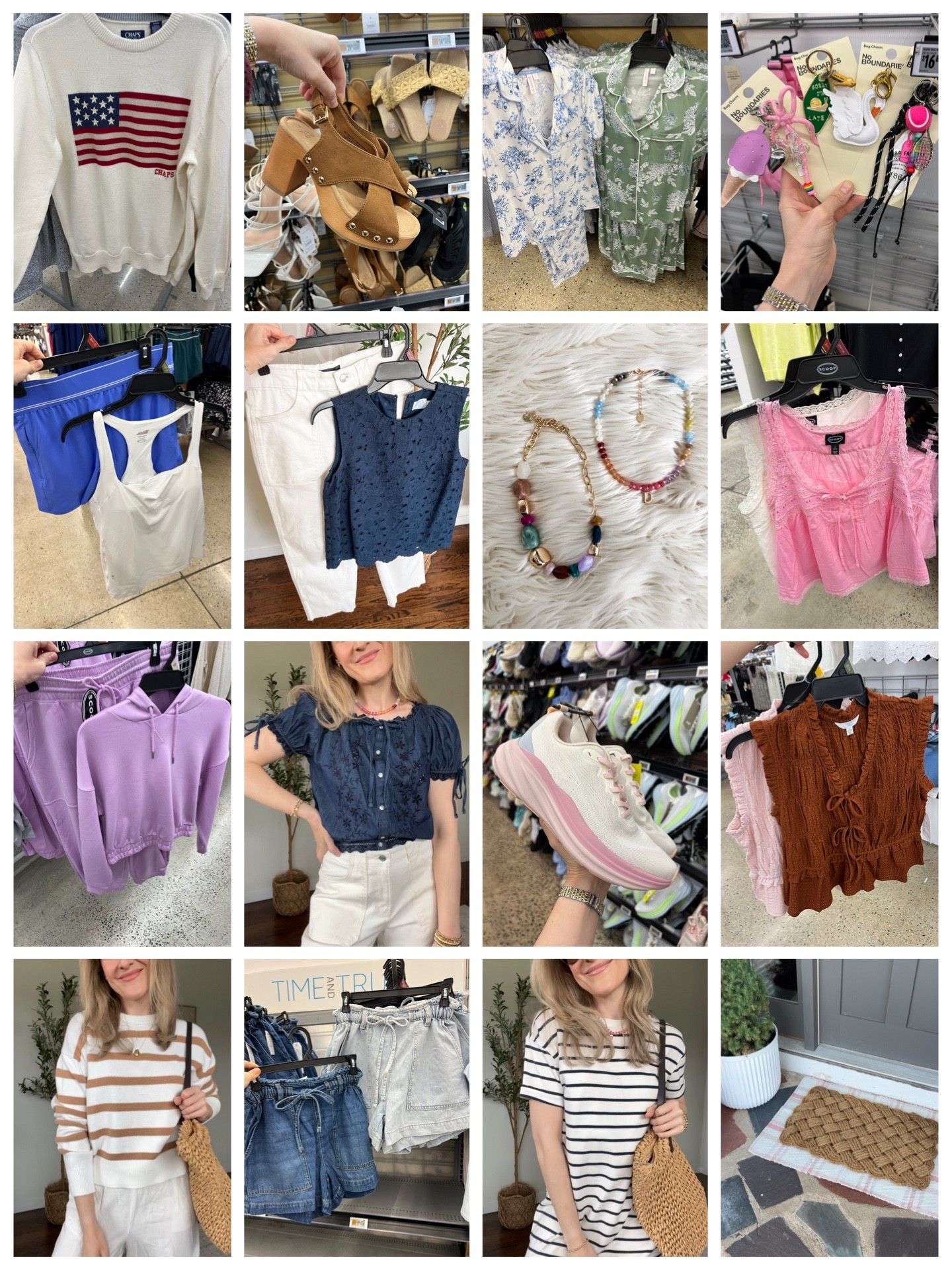 Here’s what I’m telling my friends to buy at Walmart this spring! #walmartfashion home decor
Affordable budget pottery barn look for less anthro spanx air essentials 