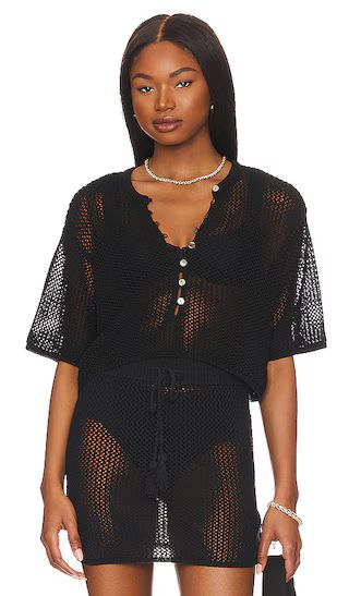 Coast Is Clear Top in Black | Revolve Clothing (Global)