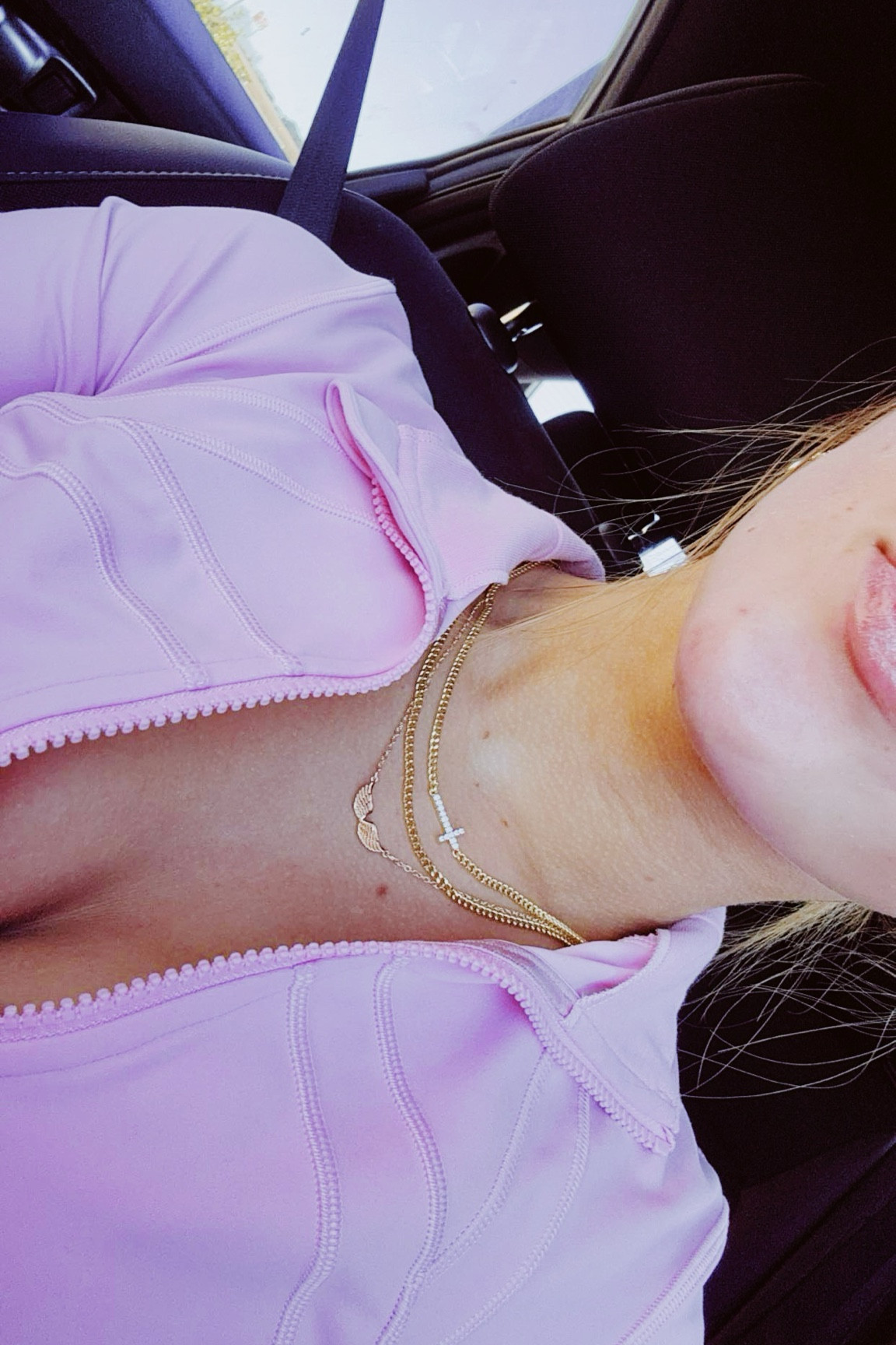 gold jewelry stack 🌟🌟 (2 shorter chains are EVRY JEWELS saint necklace and baby angel 2.0 necklace!! code ALAYIA will save you money!)

#LTKFindsUnder50 #LTKStyleTip #LTKGiftGuide