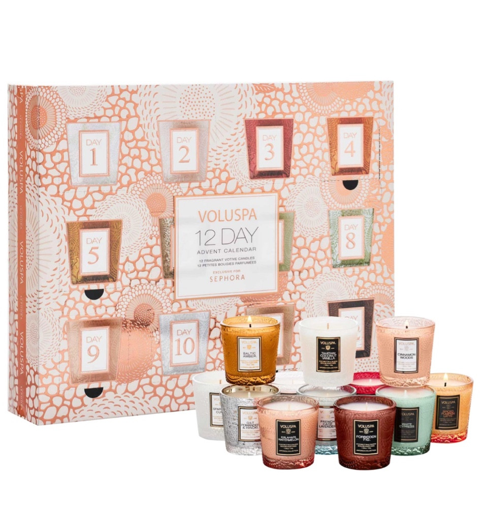 Voluspa 12 Day Advent Calendar Candle Set on sale! Stocking stuffer. Gifts for her. Value set.

#LTKGiftGuide #LTKSeasonal #LTKHoliday