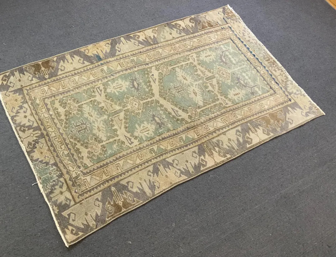 4x6 ,turkish Rug, Runner, Handmade Rug , Vintage Rug , Oushak Rug,deorc Rug, Blue Rug 4x6 Feet (1... | Etsy (US)