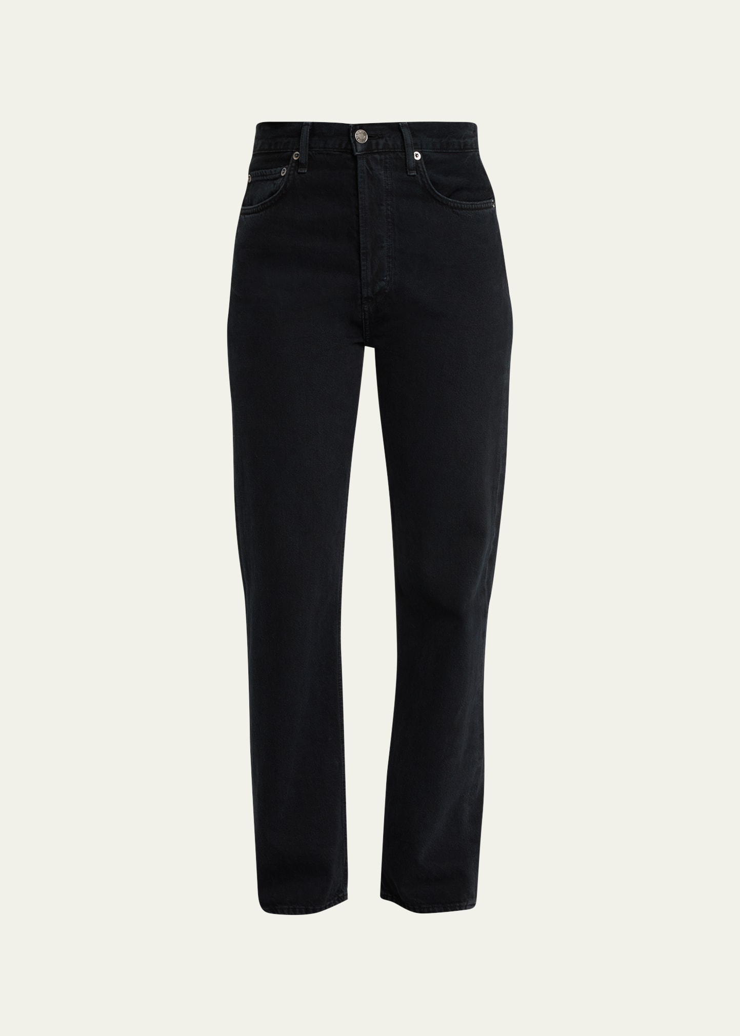 AGOLDE 90's Pinch Waist High Rise Straight Jeans | Bergdorf Goodman