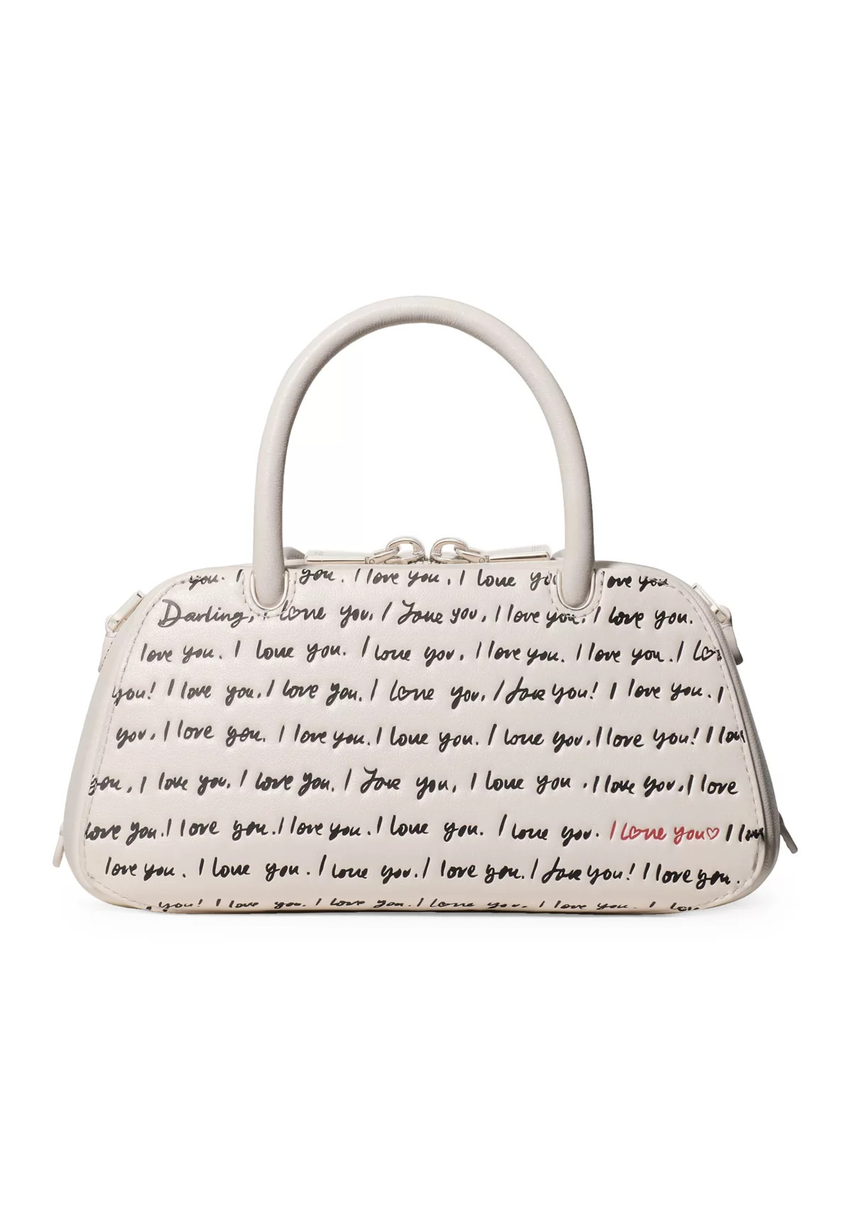 kate spade new york®Grace "I Love You" Script Embossed Leather Mini Bag | Belk