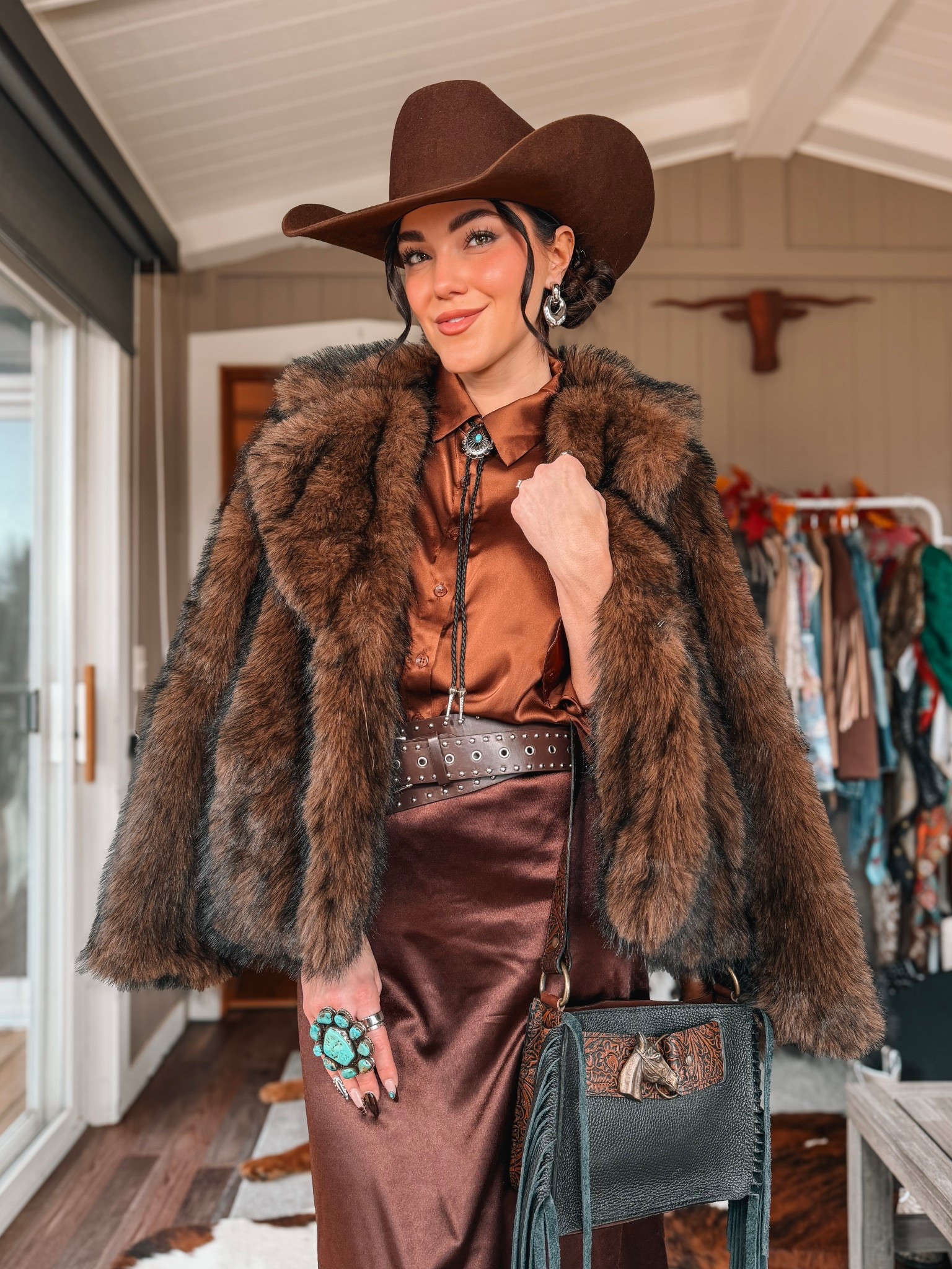 Western chic and classy outfit styling! 

#westernfashion #westernstyle #nfr #nfrstyle #nfrfashion 

#LTKootd #LTKHoliday #LTKgrwm