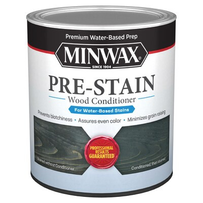 Minwax Water-Based Pre-Stain Wood Conditioner (1-Quart) Lowes.com | Lowe's