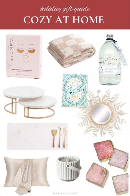Sparkles & Shoes holiday gift guides have arrived!  The first three are live on the blog and this one has tons of present ideas for the homebody - how warm and cozy do these look? 

#giftguide #presents #holidayshopping #homebody #cozygifts #anthropologie #marble #target #giftsunder50

#LTKunder100 #LTKHoliday #LTKCyberweek