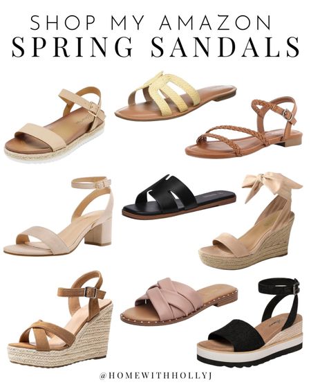 Sharing some of my favorite spring sandal finds on Amazon!

#LTKstyletip #LTKshoecrush #LTKSeasonal