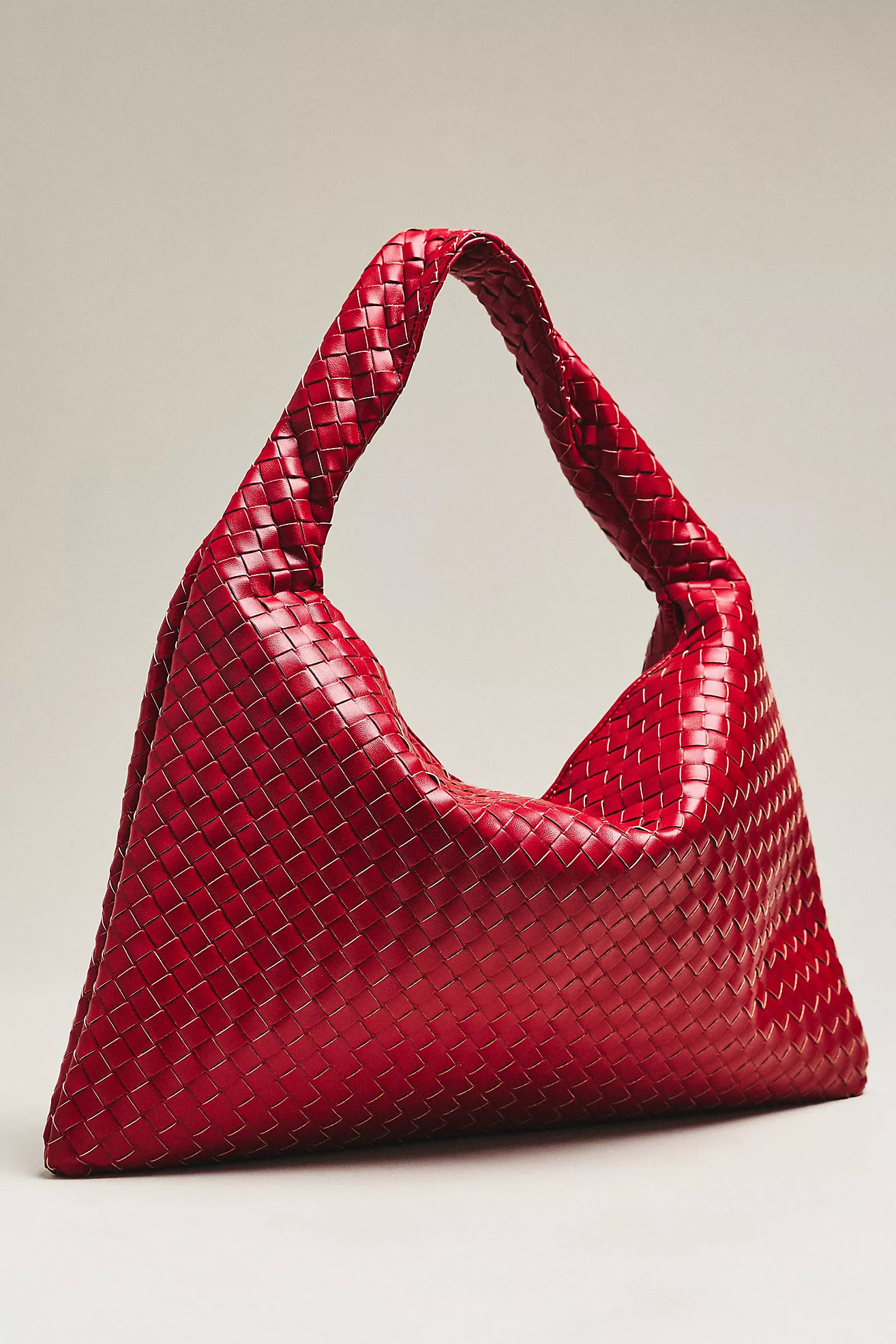 Calla Oversized Woven Shoulder Bag | Anthropologie (US)