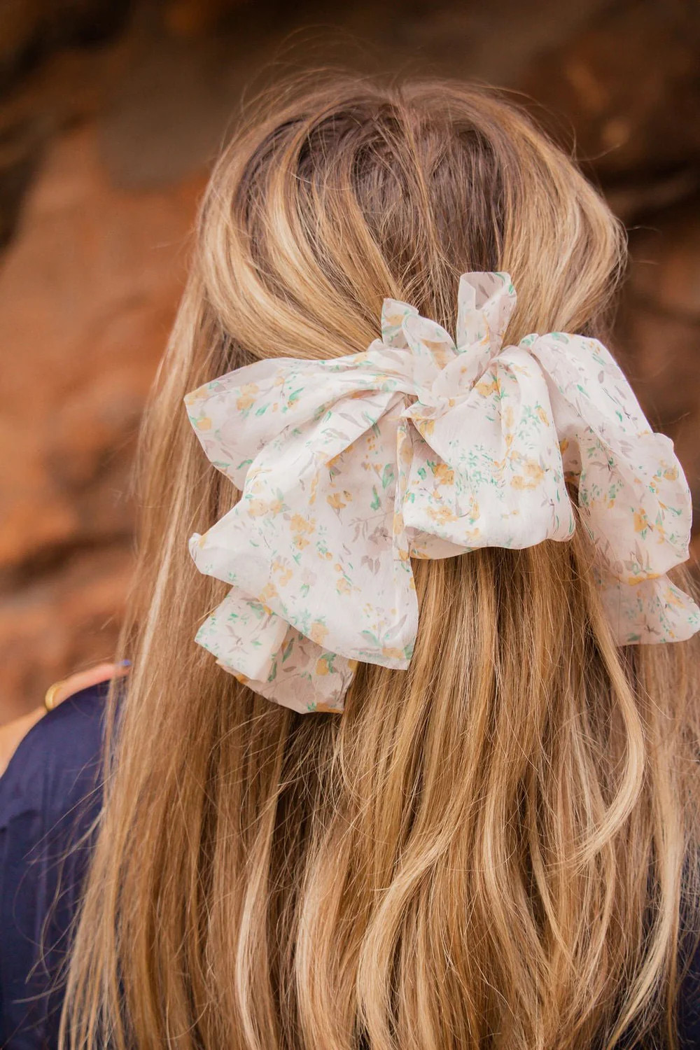Chiffon Bow Barrette - Multiple Colors | Shop Andi