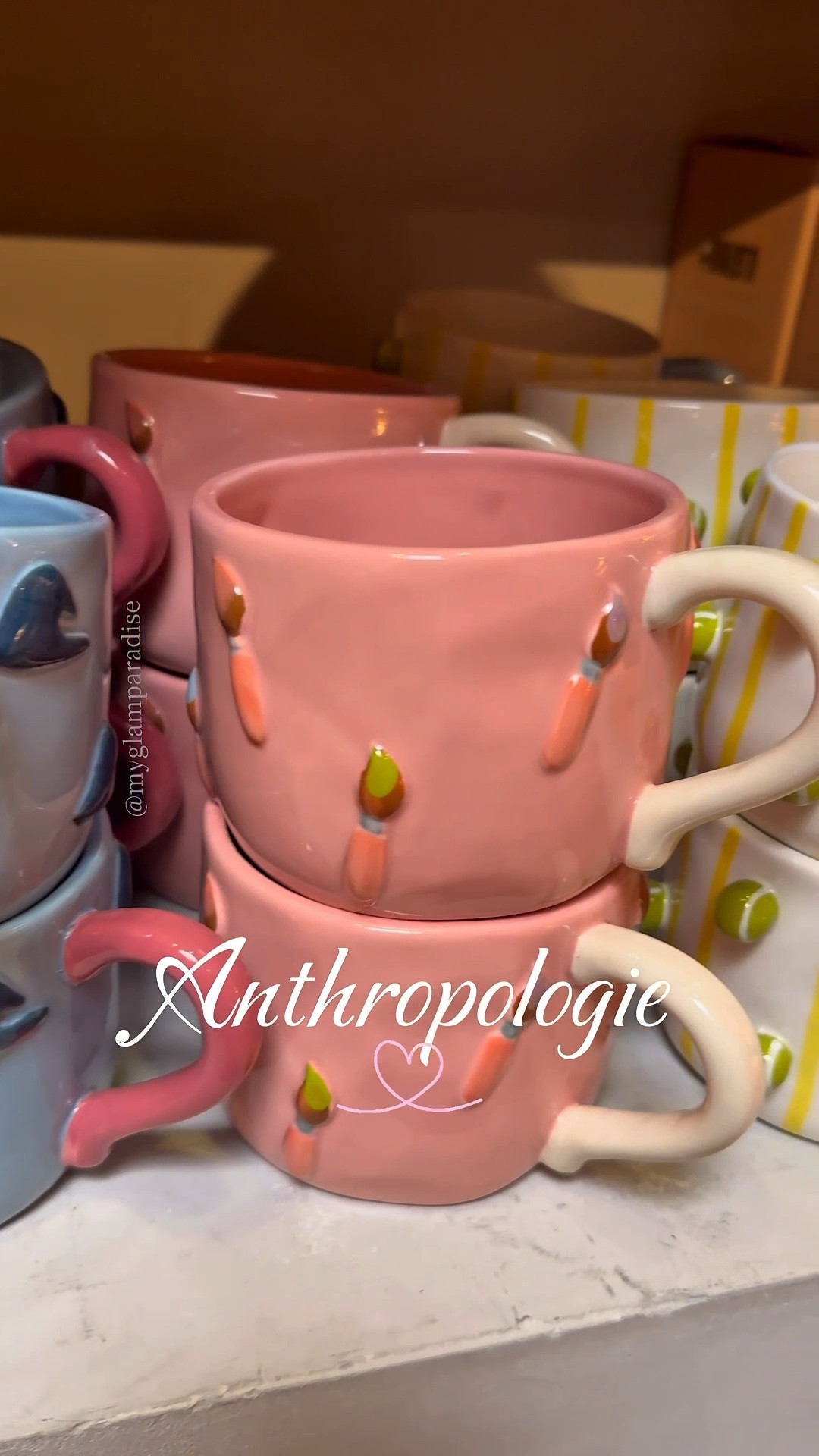 New at @Anthropologie and I’m officially obsessed 🌸✨

These colorful mugs are giving instant spring joy ☕️💐 and don’t even get me started on the glassware! So many fun, vibrant pieces everywhere 🌈 Nothing boring in sight 💛

If you love adding a pop of color to your kitchen, this is your sign!

#LTKFestival #LTKSeasonal #LTKHome