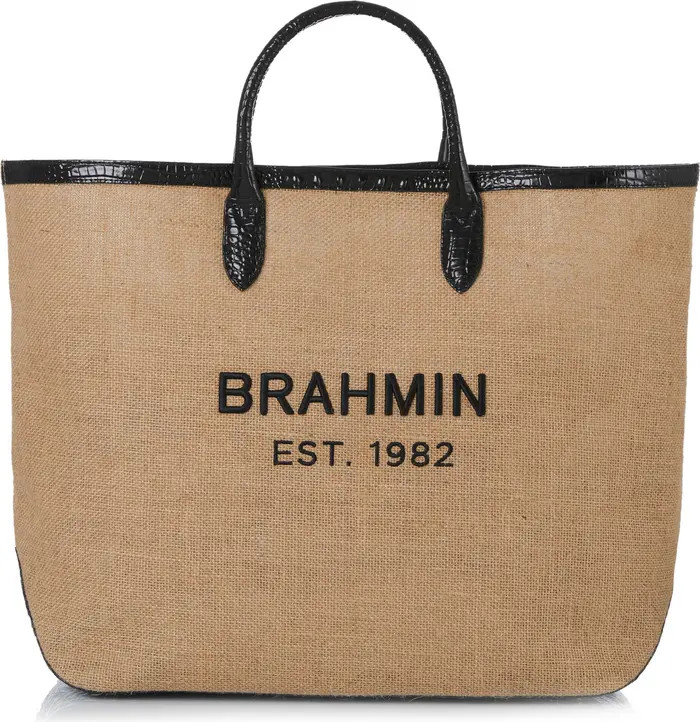 Brahmin Brooklyn Burlap Tote | Nordstrom | Nordstrom