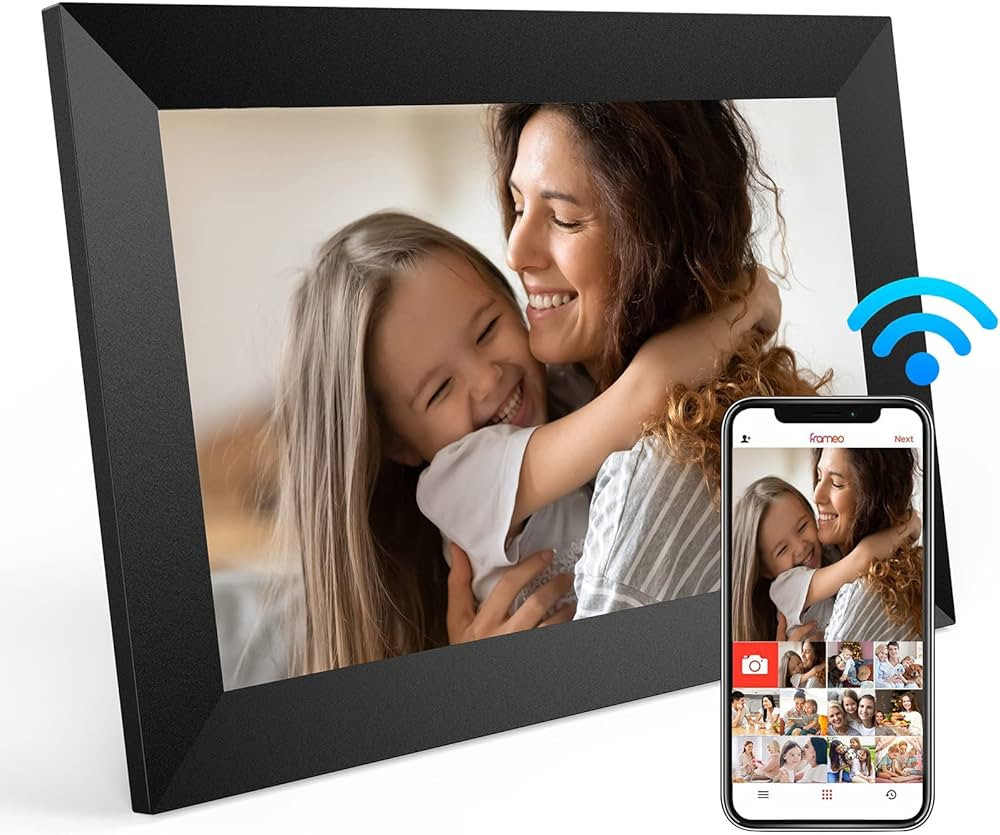 AUZNCU Digital Picture Frame,10.1 Inches WiFi Digital Photo Frame with Built-in 16GB Storage,Auto... | Amazon (US)