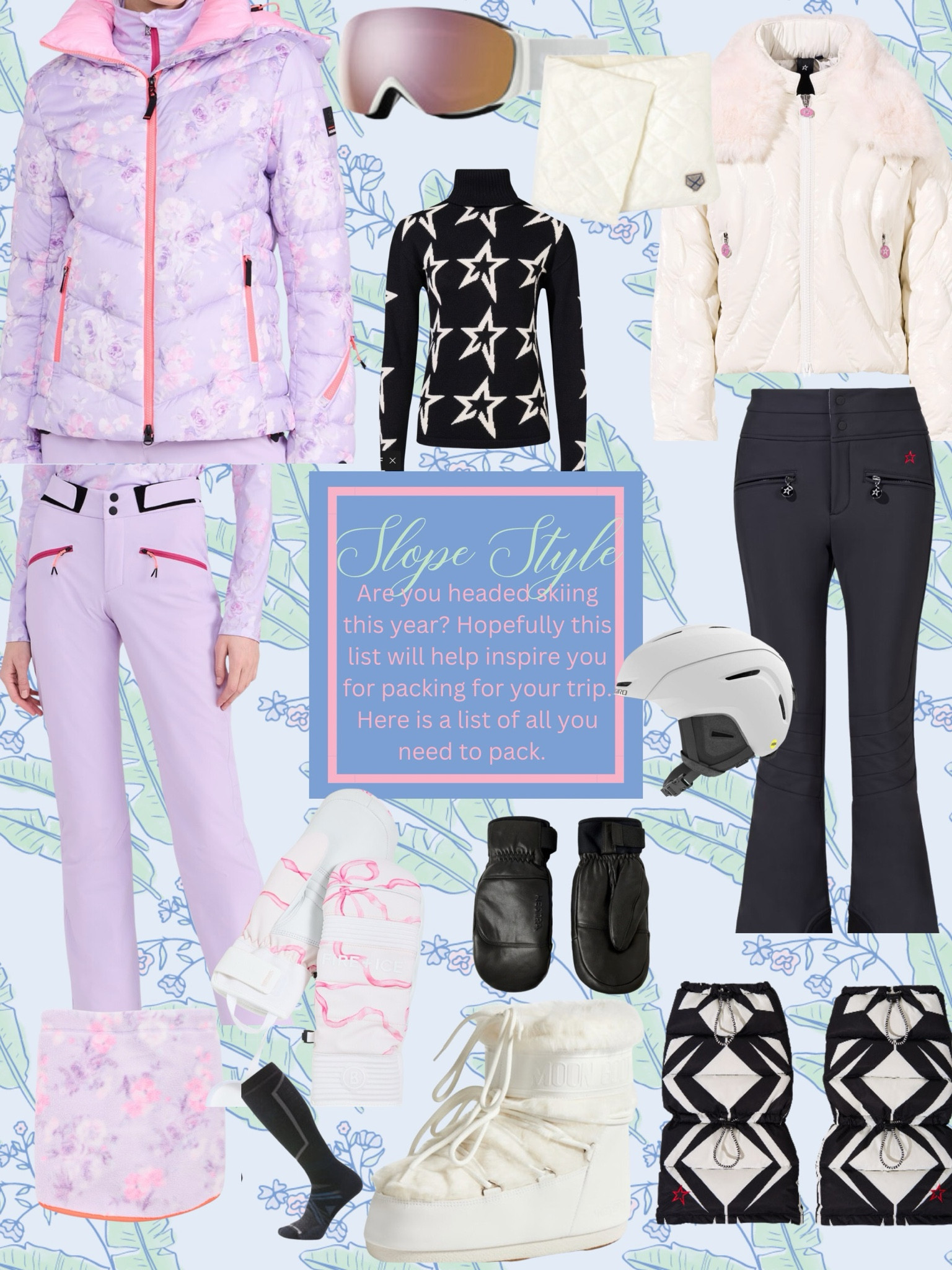 Women’s ski clothes - slope style - ski inspiration 

#LTKTravel #LTKFitness #LTKActive