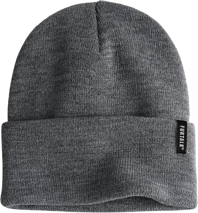 FURTALK Beanie Hat for Men Women Winter Hats for Women Men Soft Warm Unisex Cuffed Beanie Knitted... | Amazon (US)