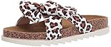 Yoki Women's Comfort Flat Sandal, Leopard, 6.5 | Amazon (US)