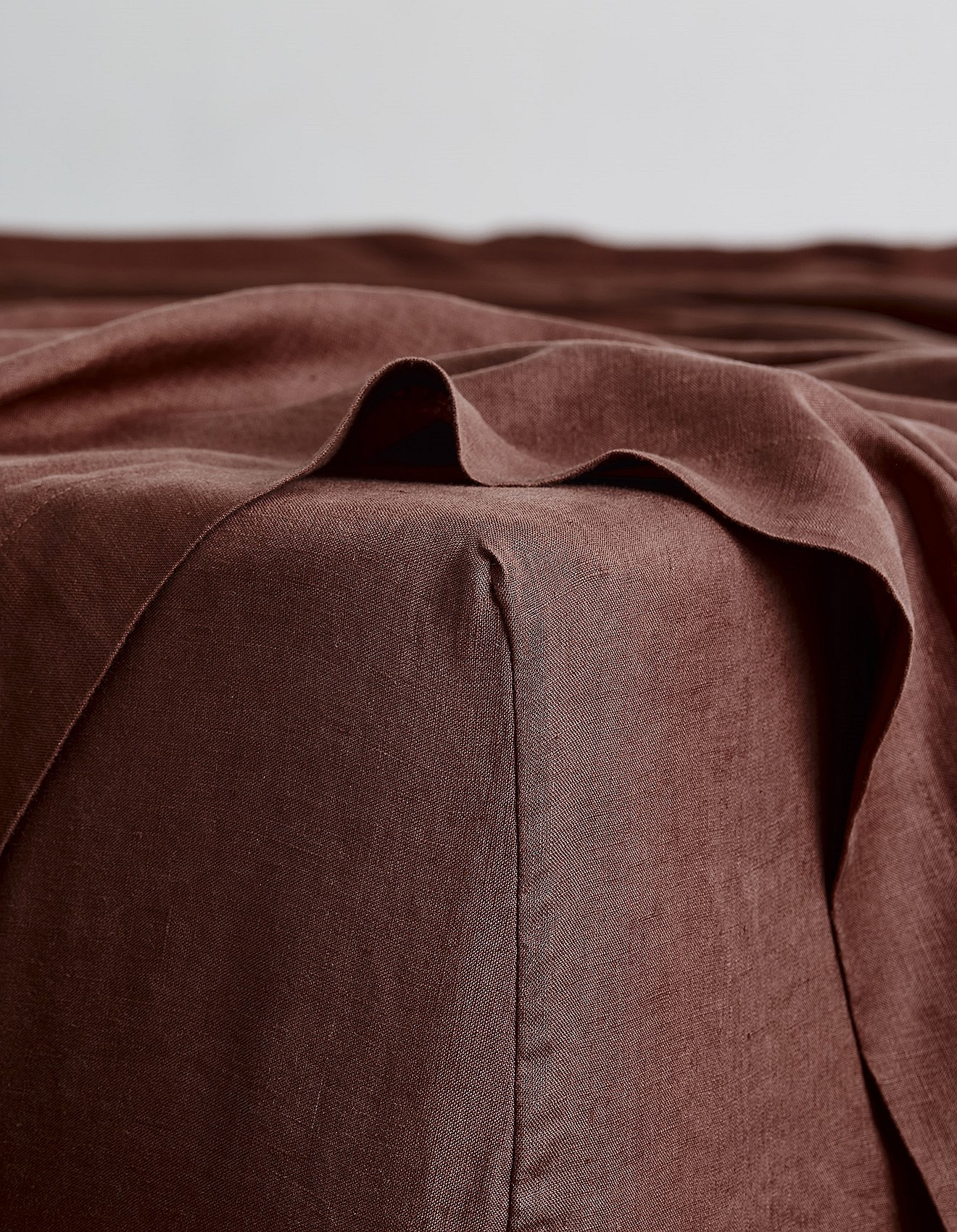 100% French Flax Linen Fitted Sheet Queen | David Jones (Australia & New Zealand)