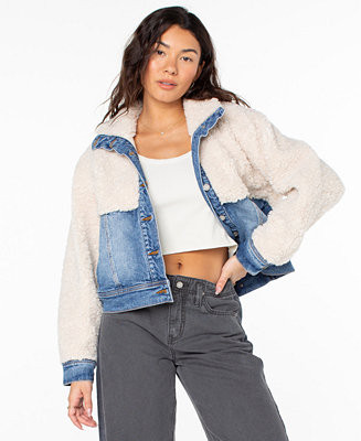 Women's Denim Surf & Turf Jacket | Macy's